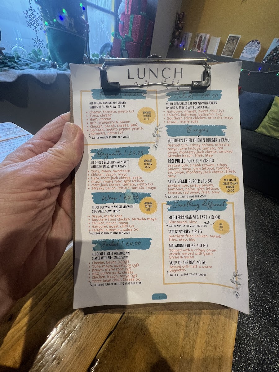 Menu The Coffee Bean.-2