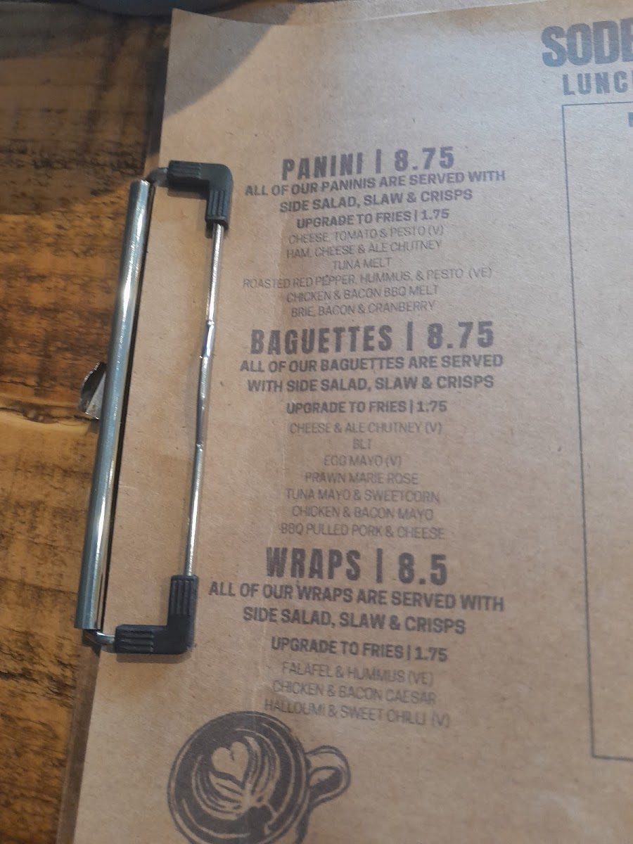 Menu The Coffee Bean.-4