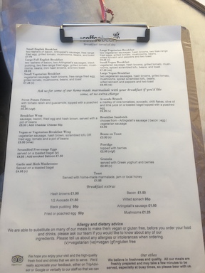 Menu The Coffee Bean.-9