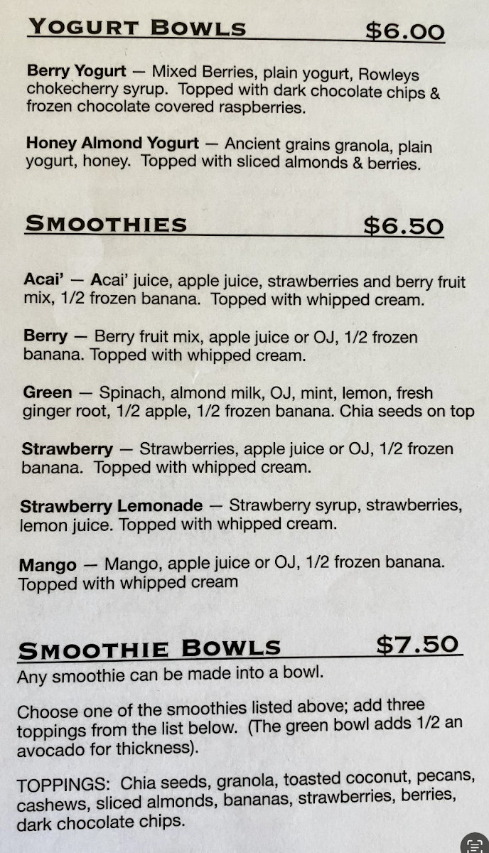 Menu The Coffee Depot-3