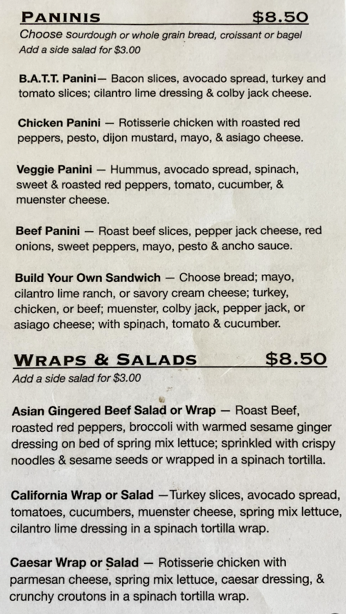 Menu The Coffee Depot-4