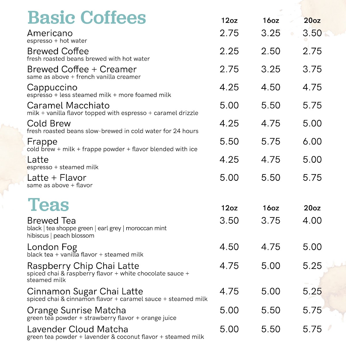 Menu The Coffee District-3