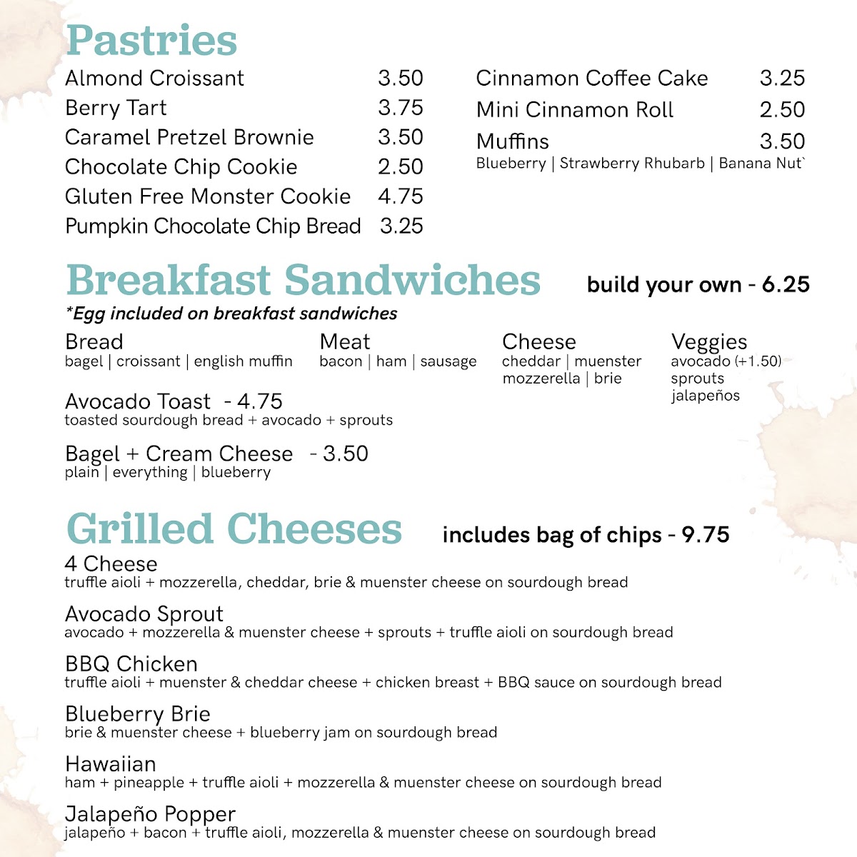 Menu The Coffee District-4