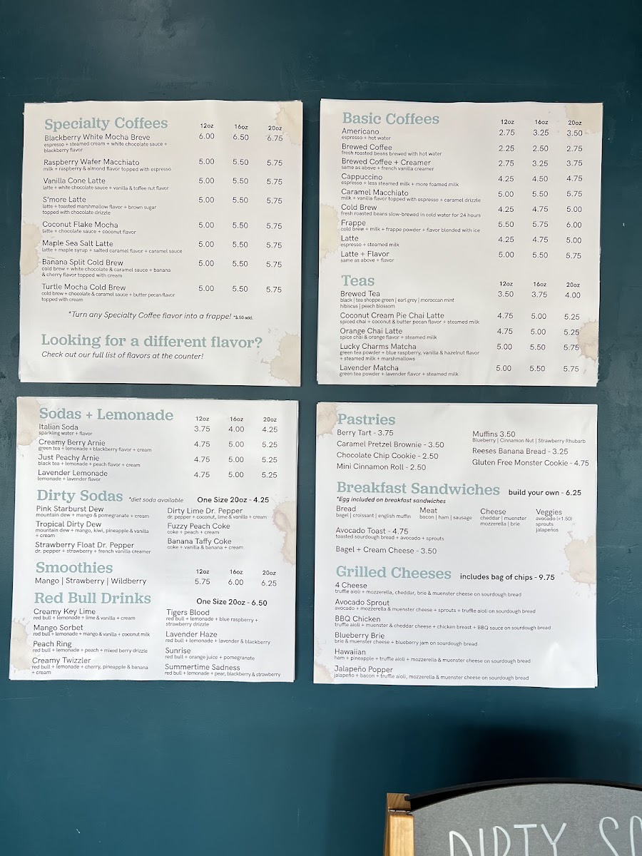 Menu The Coffee District-5
