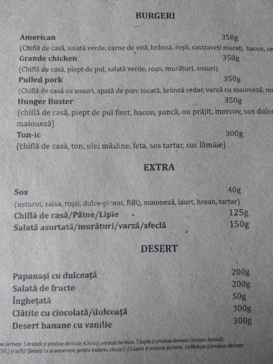 Menu The Coffee Factory-1