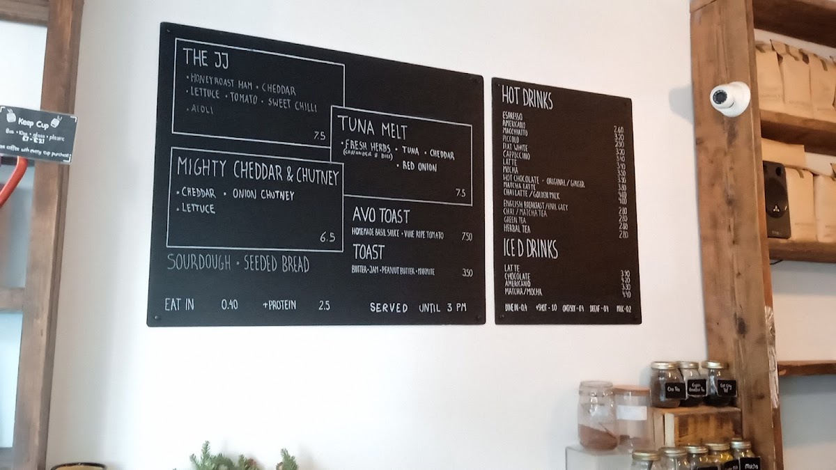 Menu The Coffee Jar-1