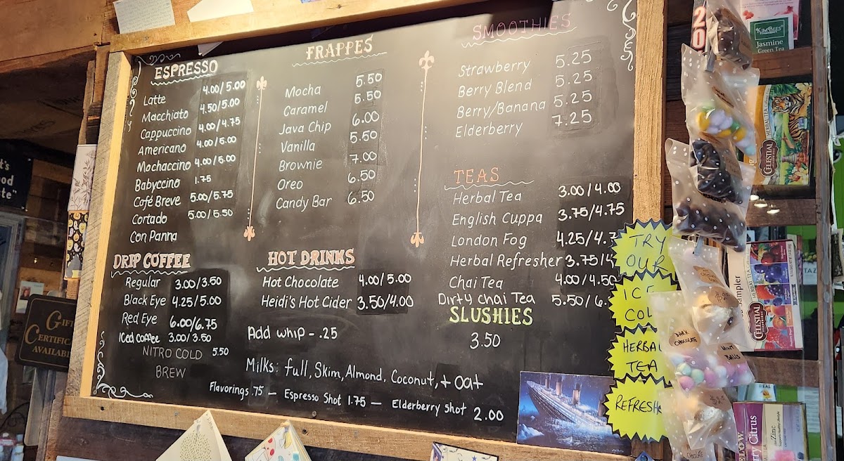 Menu The Coffee Lodge Statesville Nc-1
