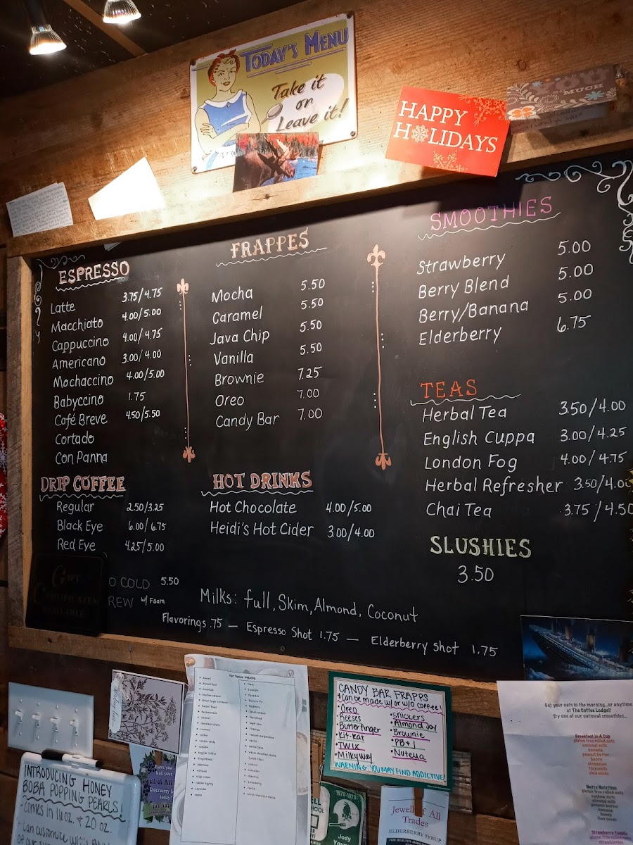 Menu The Coffee Lodge Statesville Nc-4