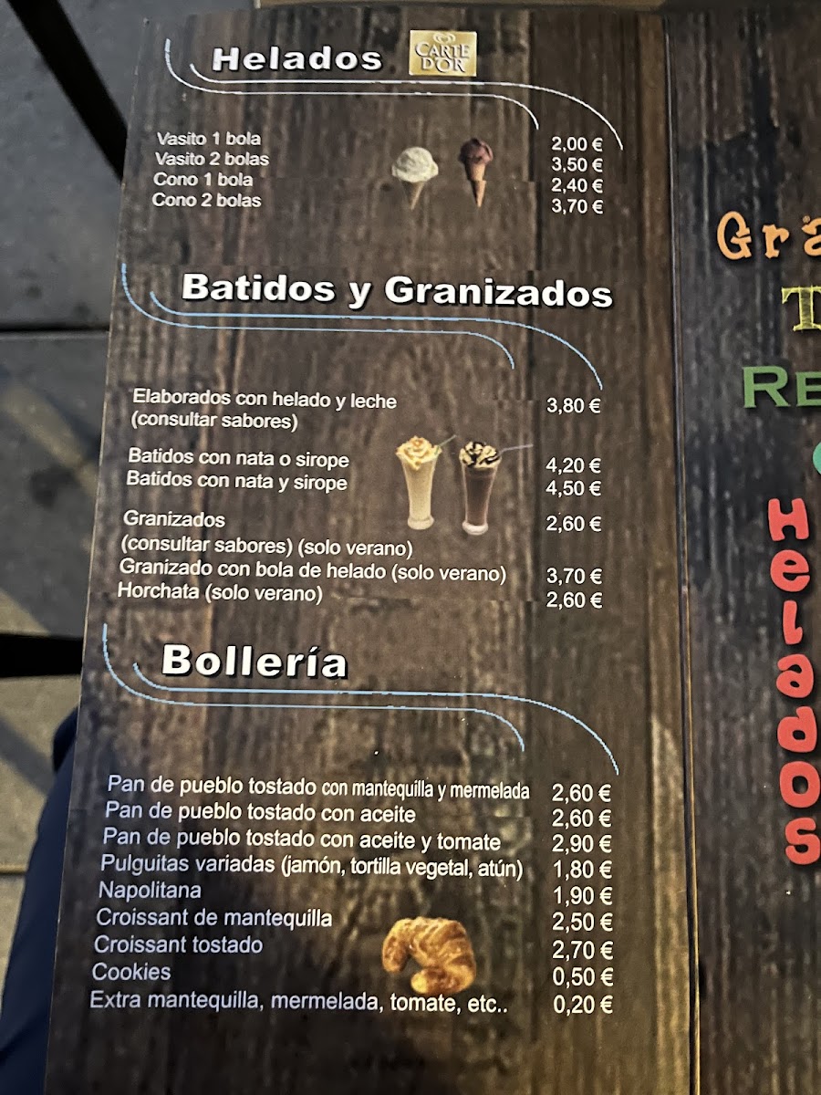 Menu The Colonial El Grande-3
