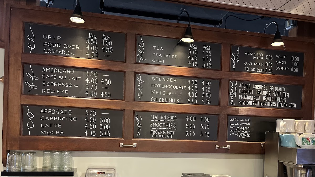Menu The Common Cup-1