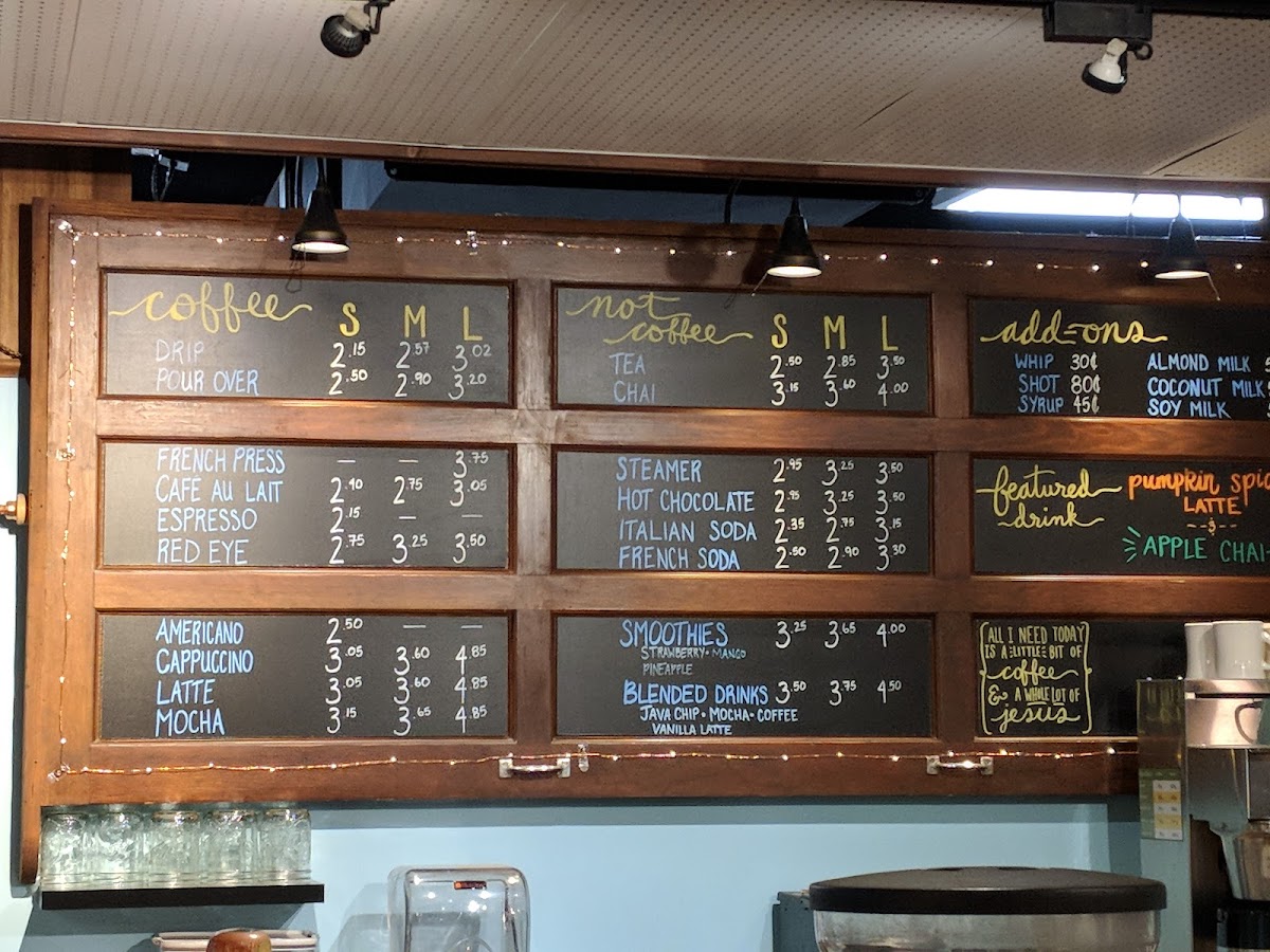 Menu The Common Cup-2