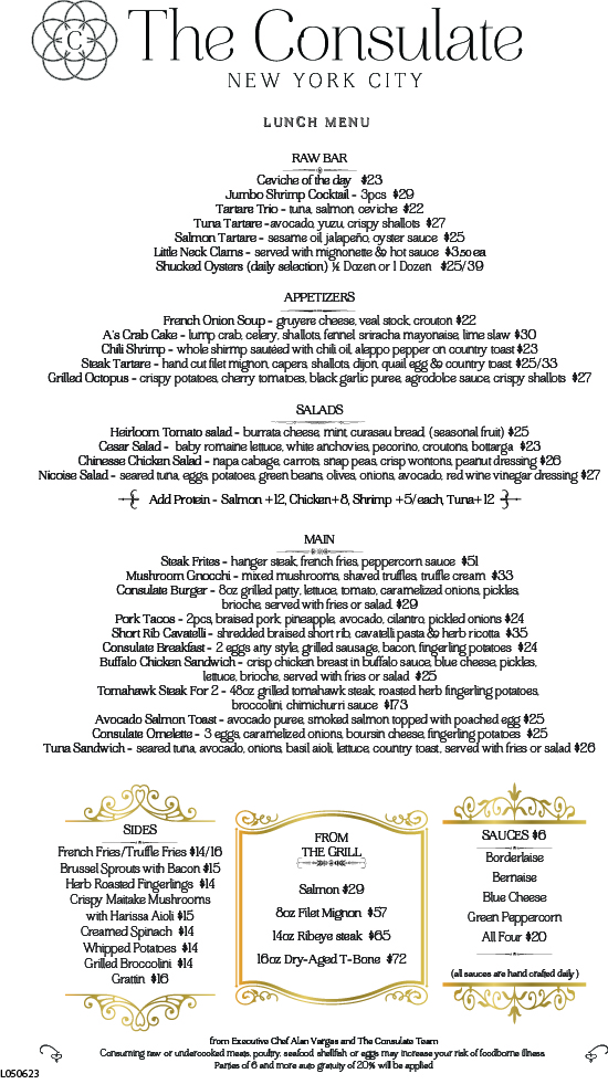 Menu The Consulate Midtown-10