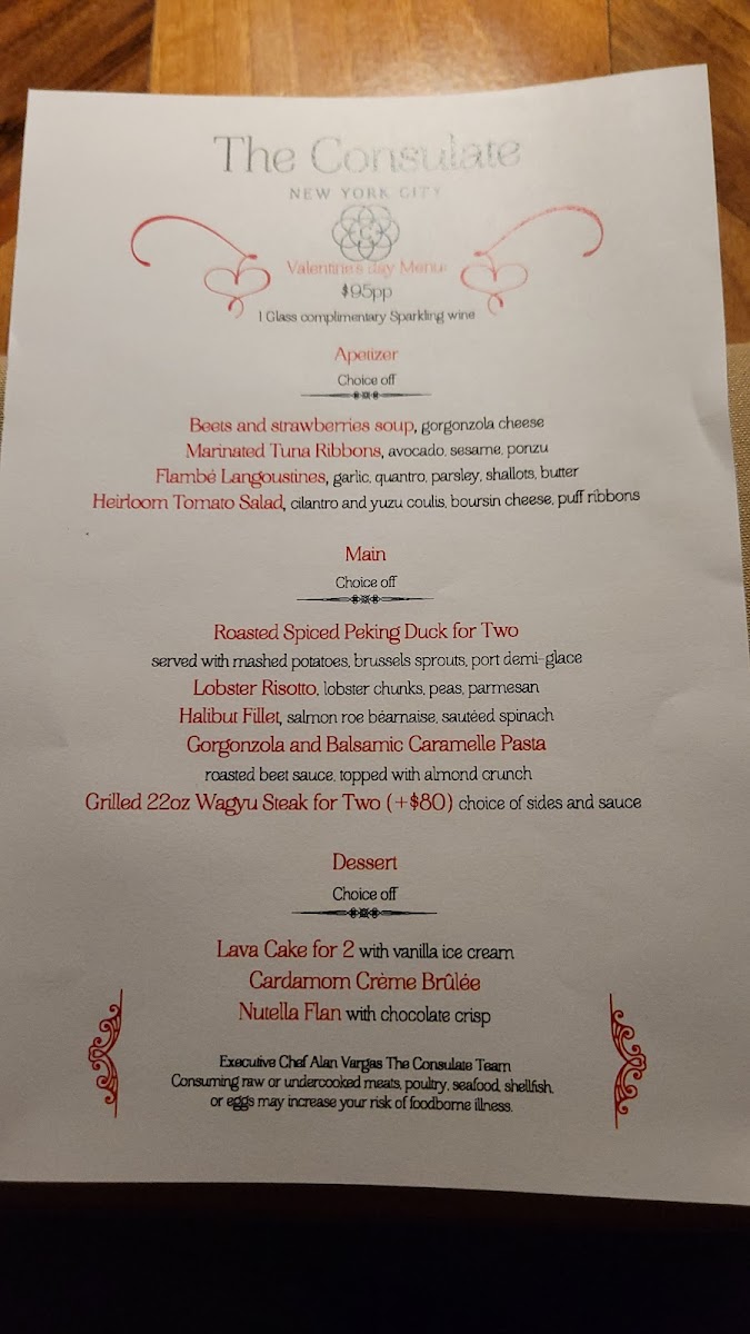 Menu The Consulate Midtown-5