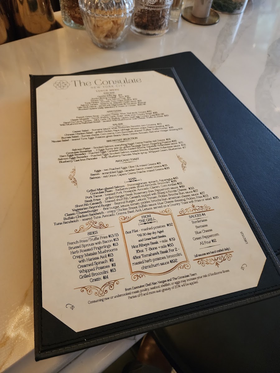 Menu The Consulate Midtown-6
