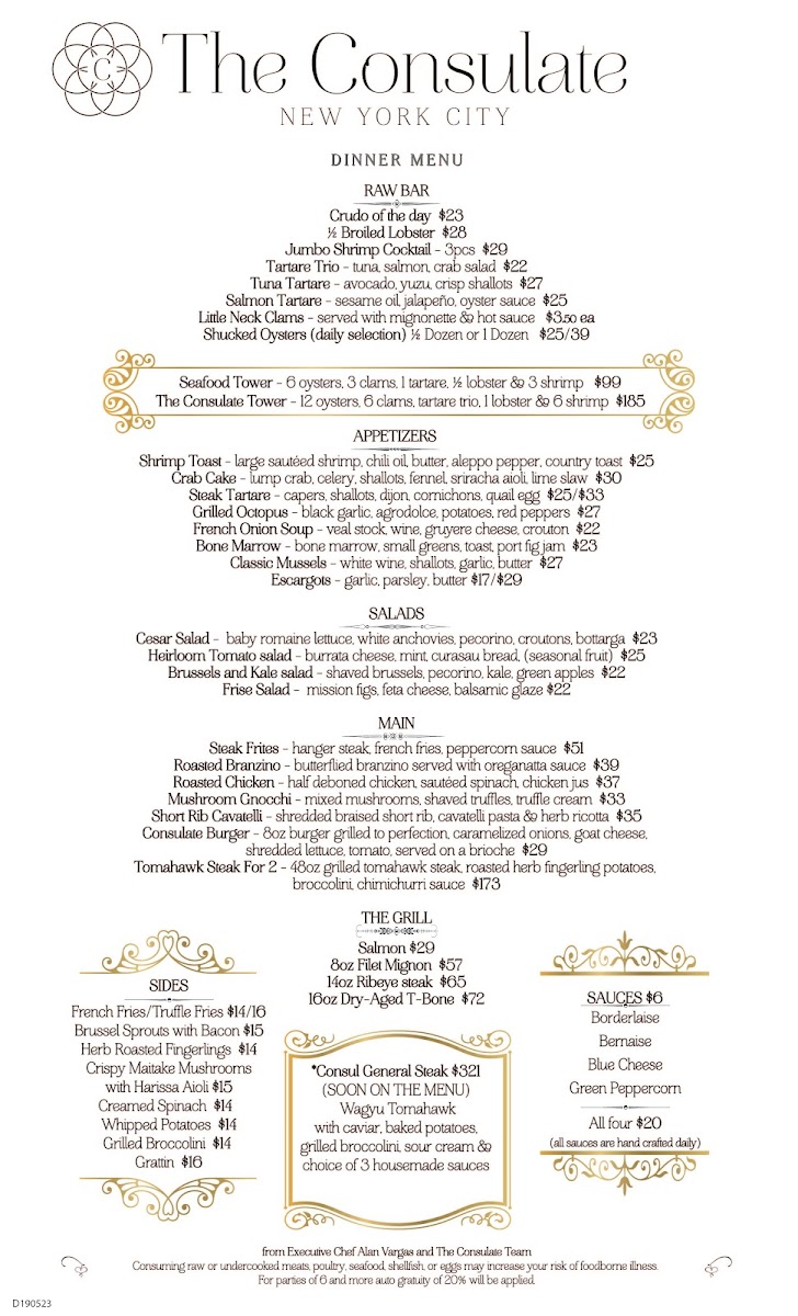 Menu The Consulate Midtown-7