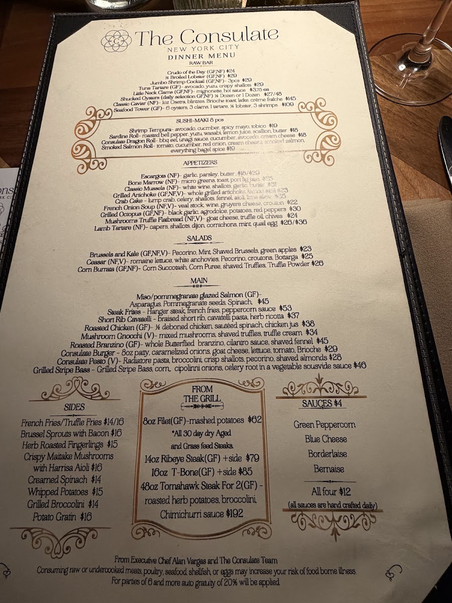 Menu The Consulate Midtown-9