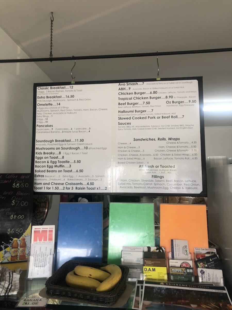 Menu The Corner Cafe- Home Of Phat Foods-5