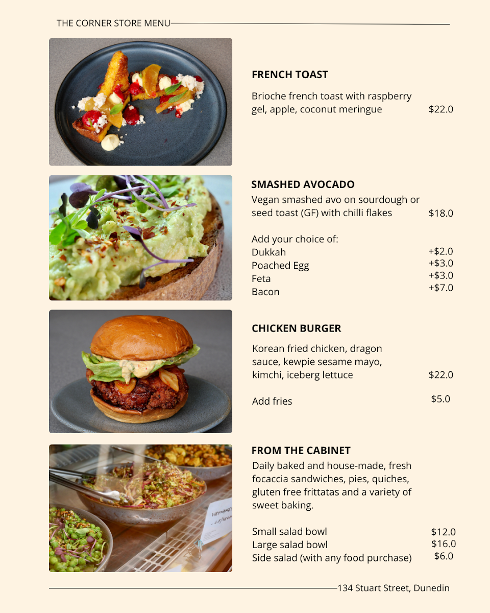 Menu The Corner Store Cafe-3