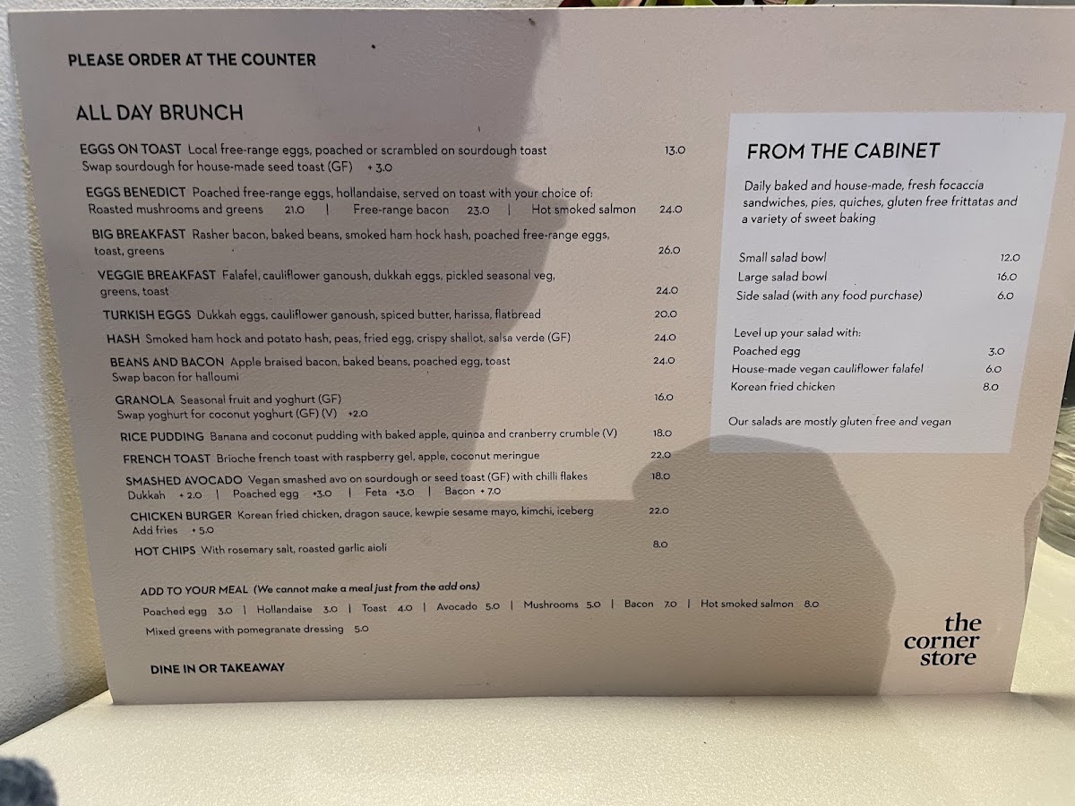 Menu The Corner Store Cafe-6
