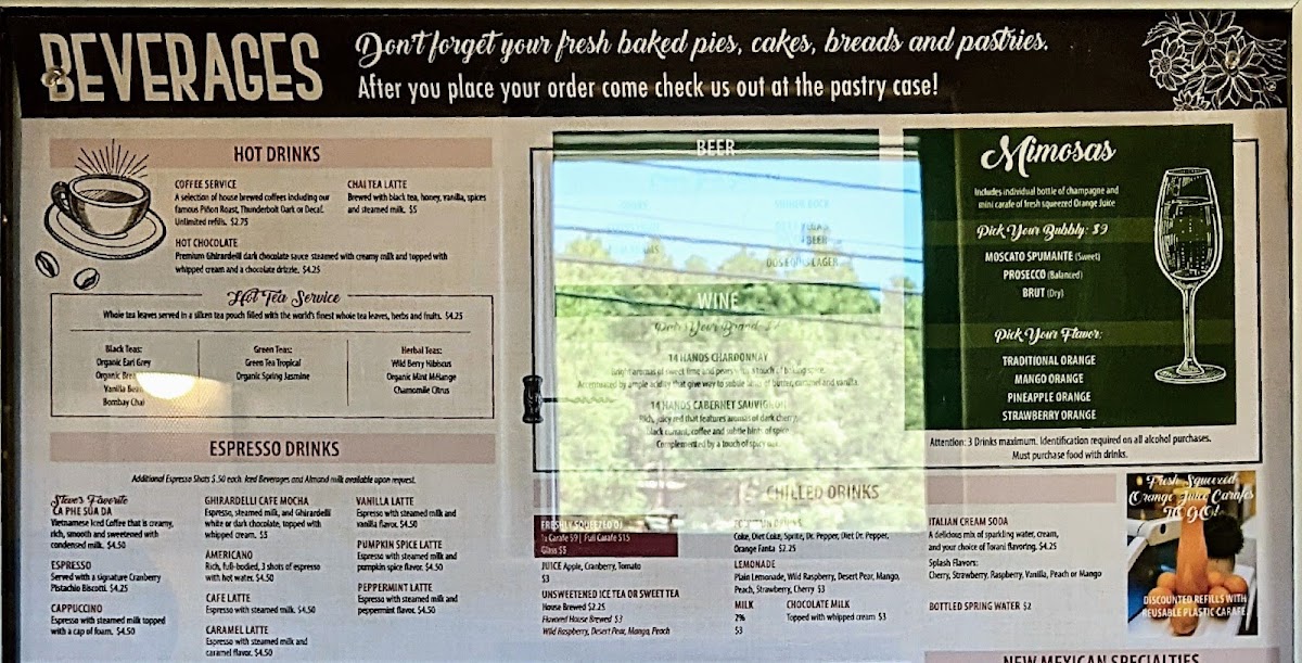 Menu The Cornerstone Bakery & Cafe-8