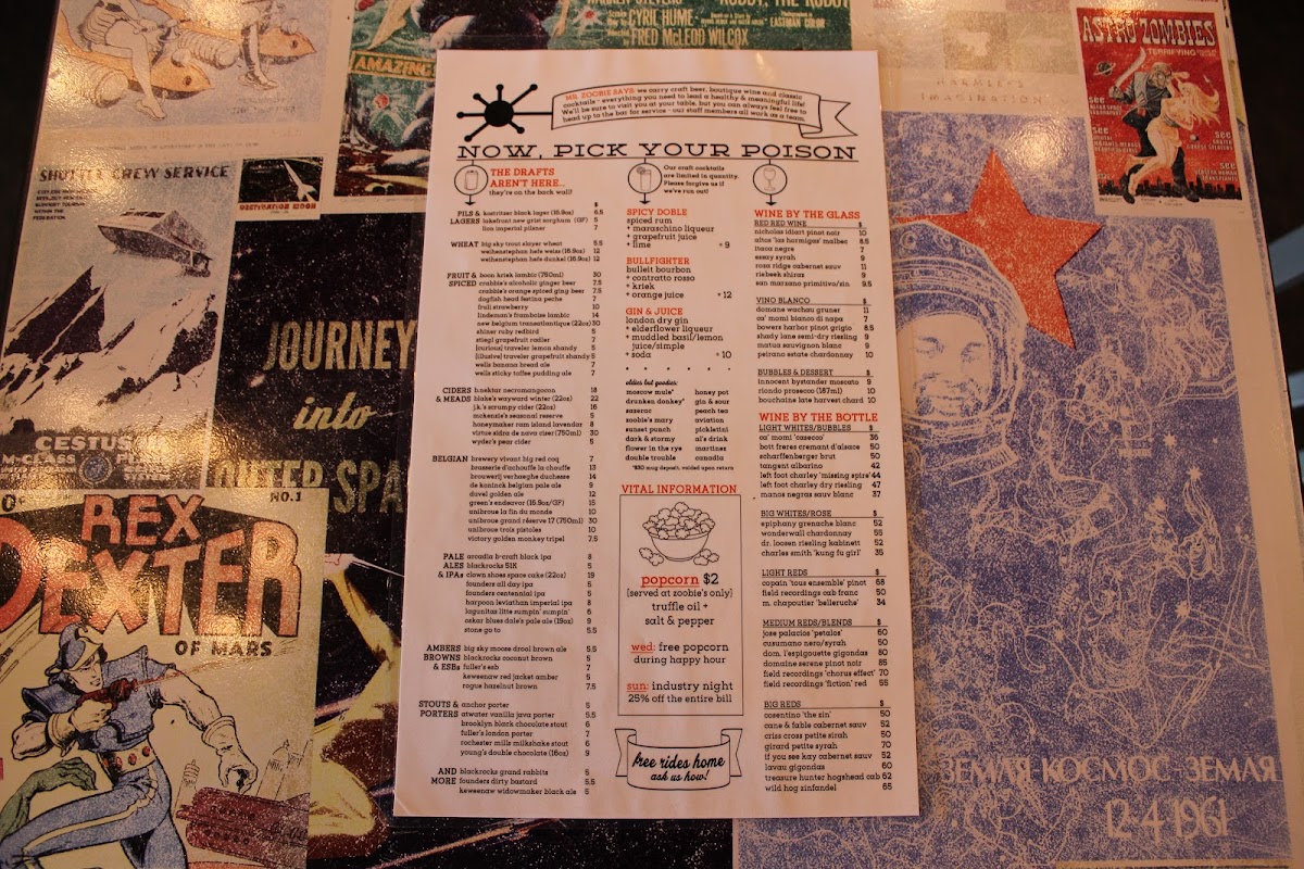 Menu The Cosmos-4