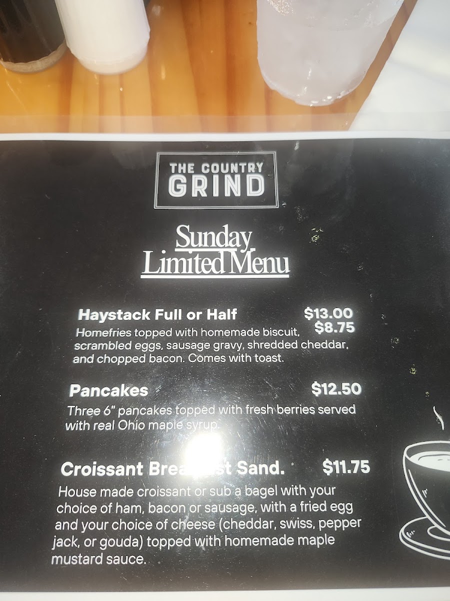 Menu The Country Grind-10