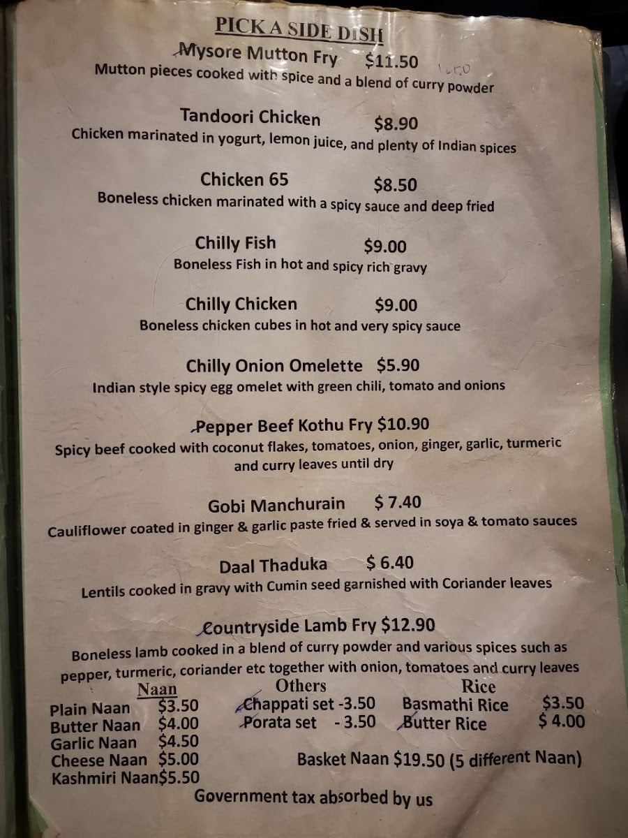 Menu The Countryside Café-10