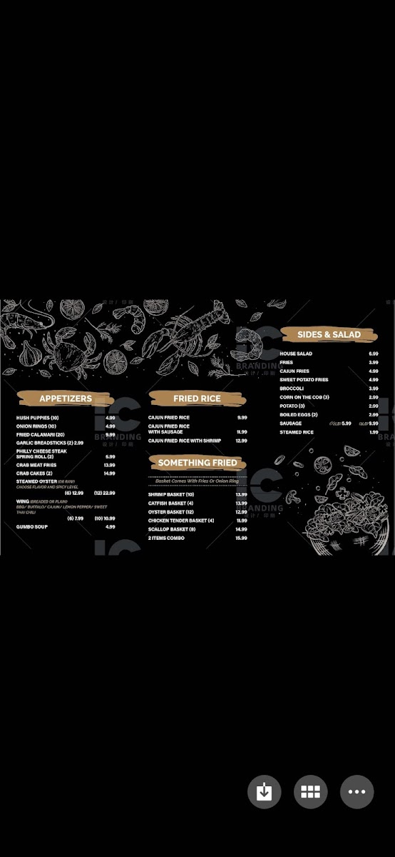 Menu The Crab House-4