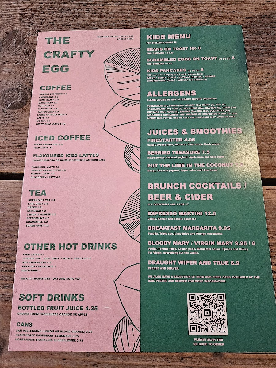 Menu The Crafty Egg-3