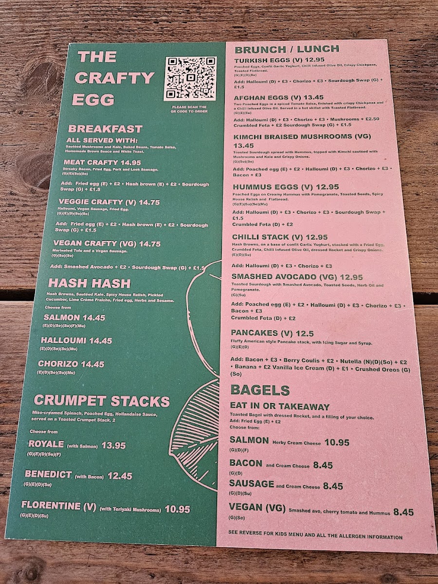 Menu The Crafty Egg-4