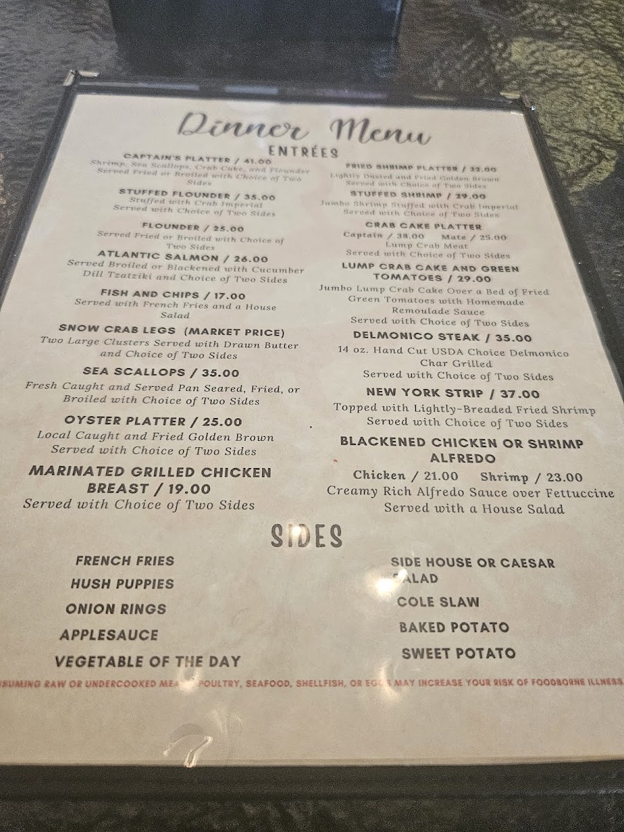 Menu The Crazy Crab-2