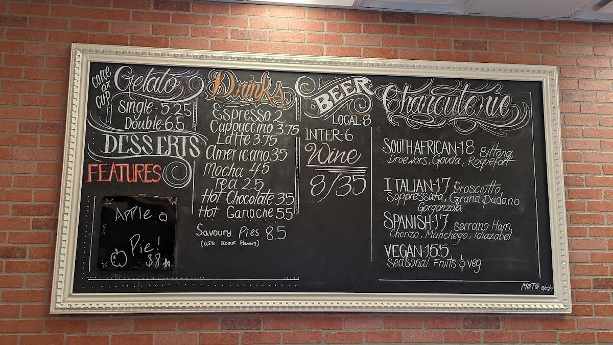 Menu The Creek Café + Gelato-8