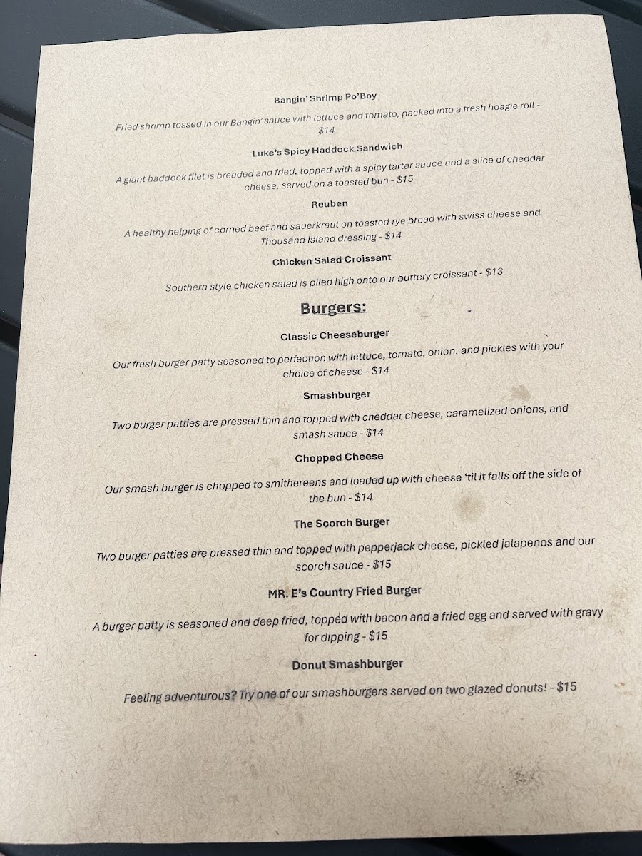 Menu The Creekside Mill-3