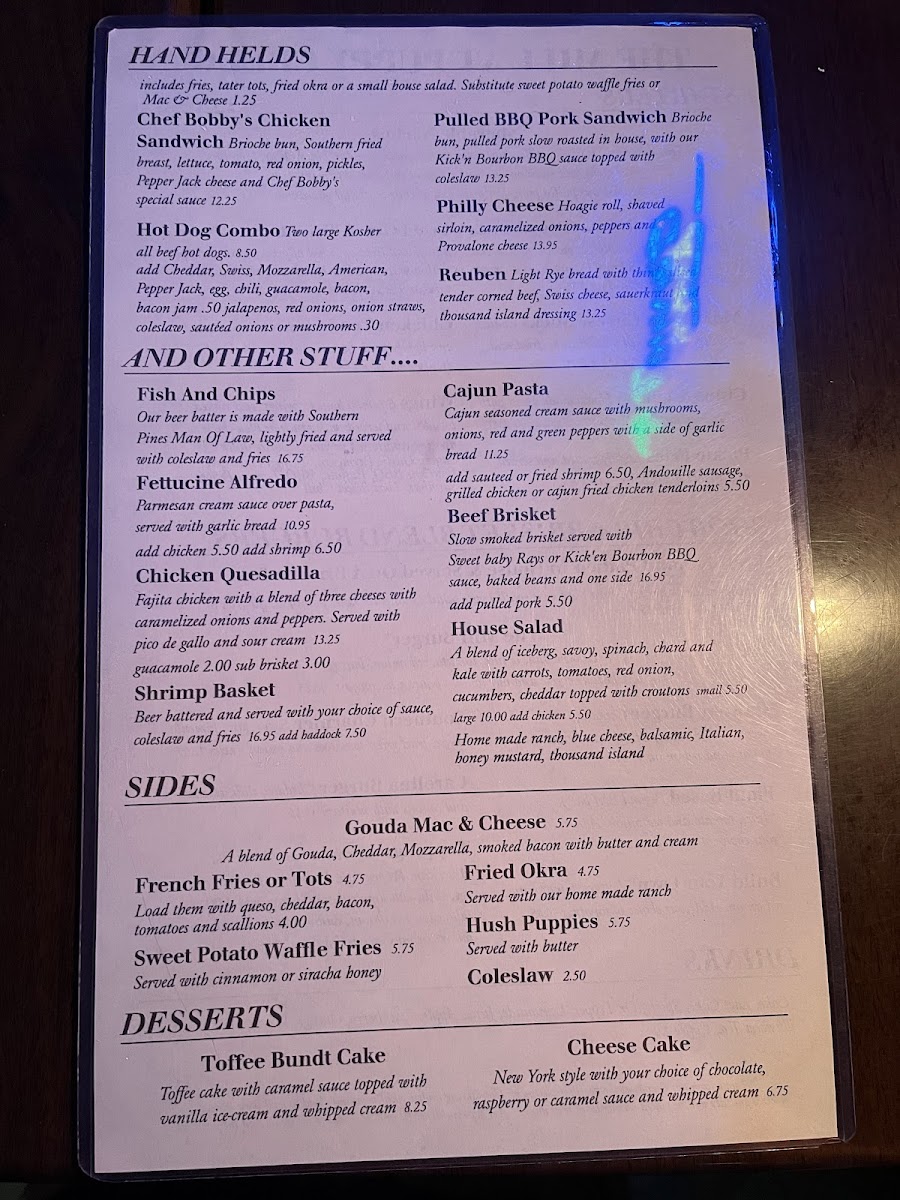 Menu The Creekside Mill-7