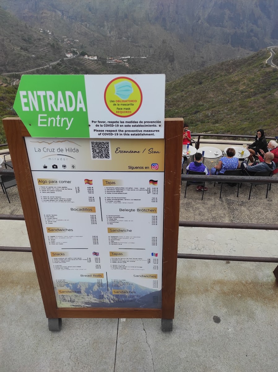 Menu The Cross Of Hilda Lookout-5