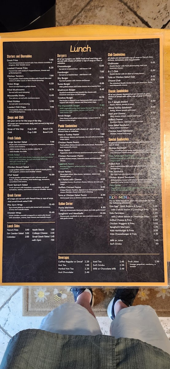 Menu The Crossings Restaurant-7