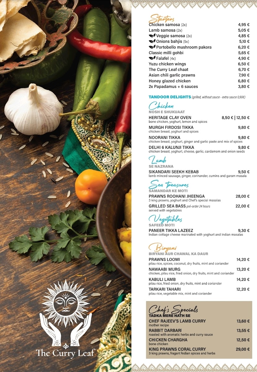 Menu The Curry Leaf-4