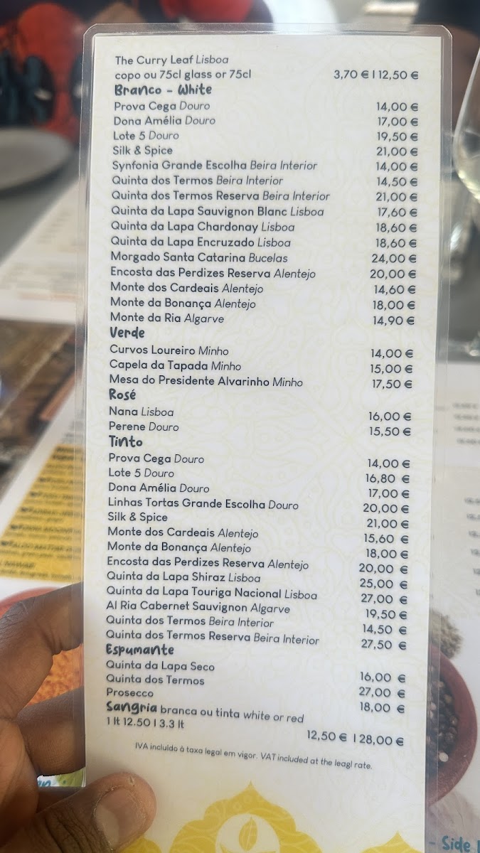 Menu The Curry Leaf-5