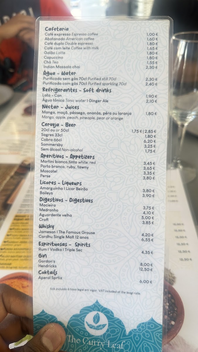 Menu The Curry Leaf-6