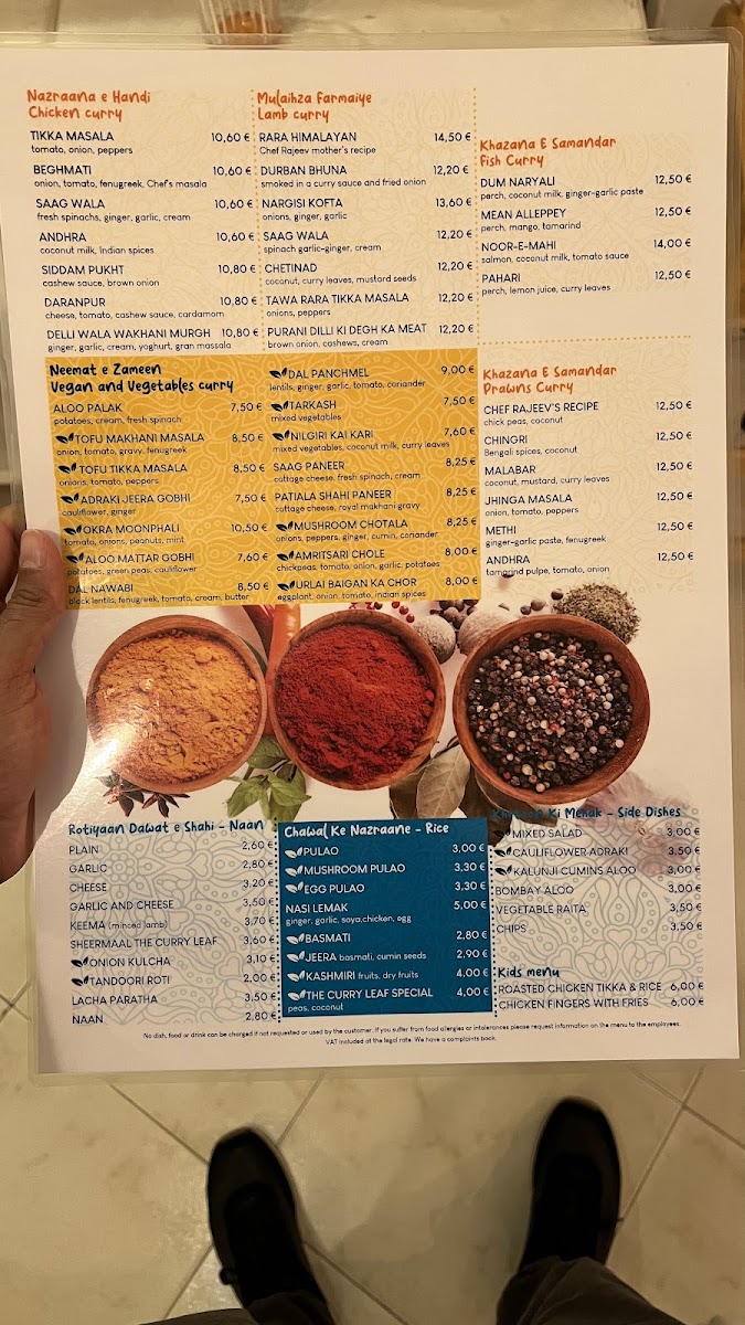 Menu The Curry Leaf-7
