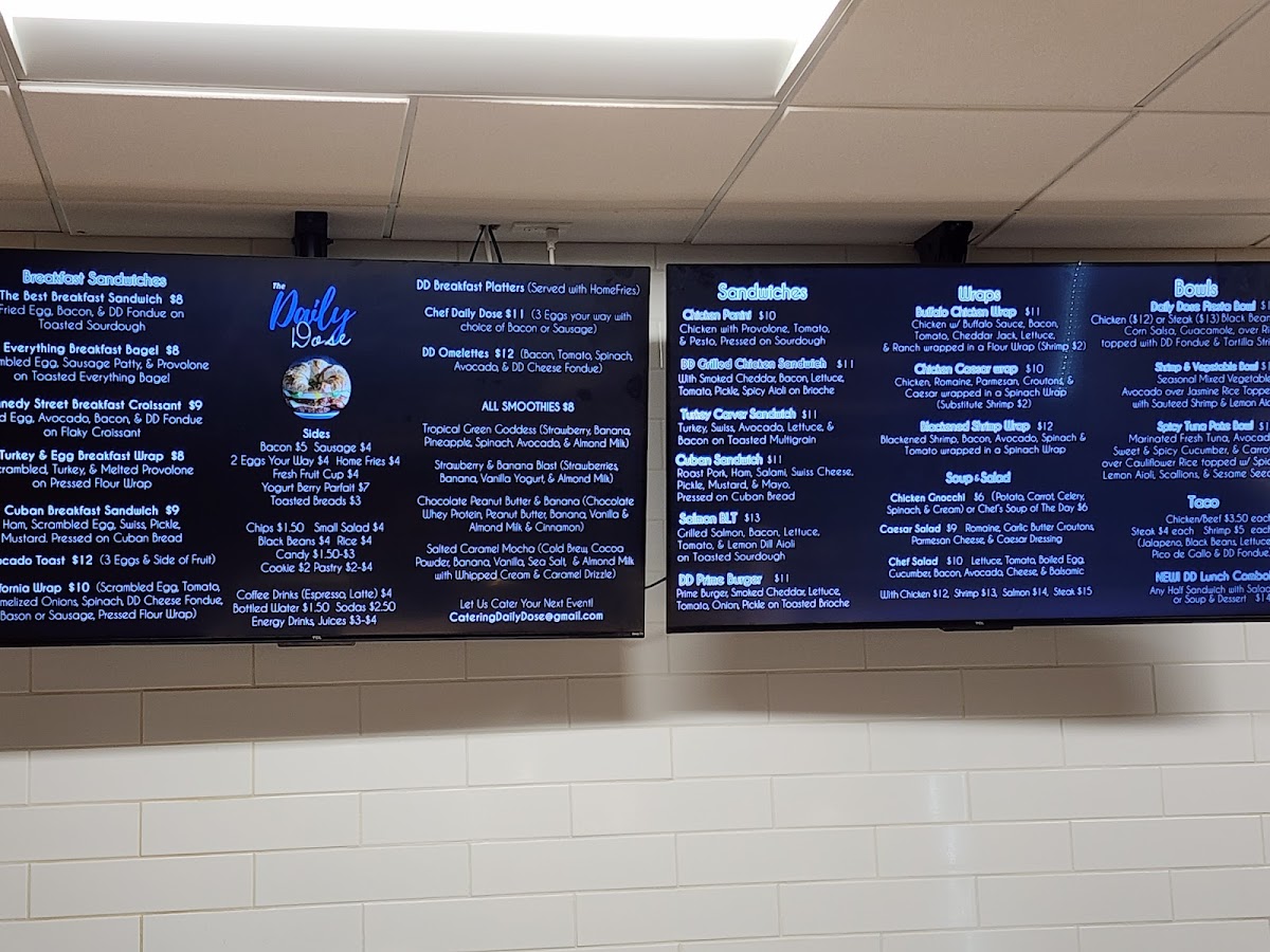 Menu The Daily Dose Coffeehouse And Eatery-5