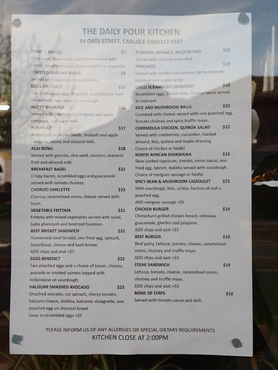 Menu The Daily Pour Kitchen-9