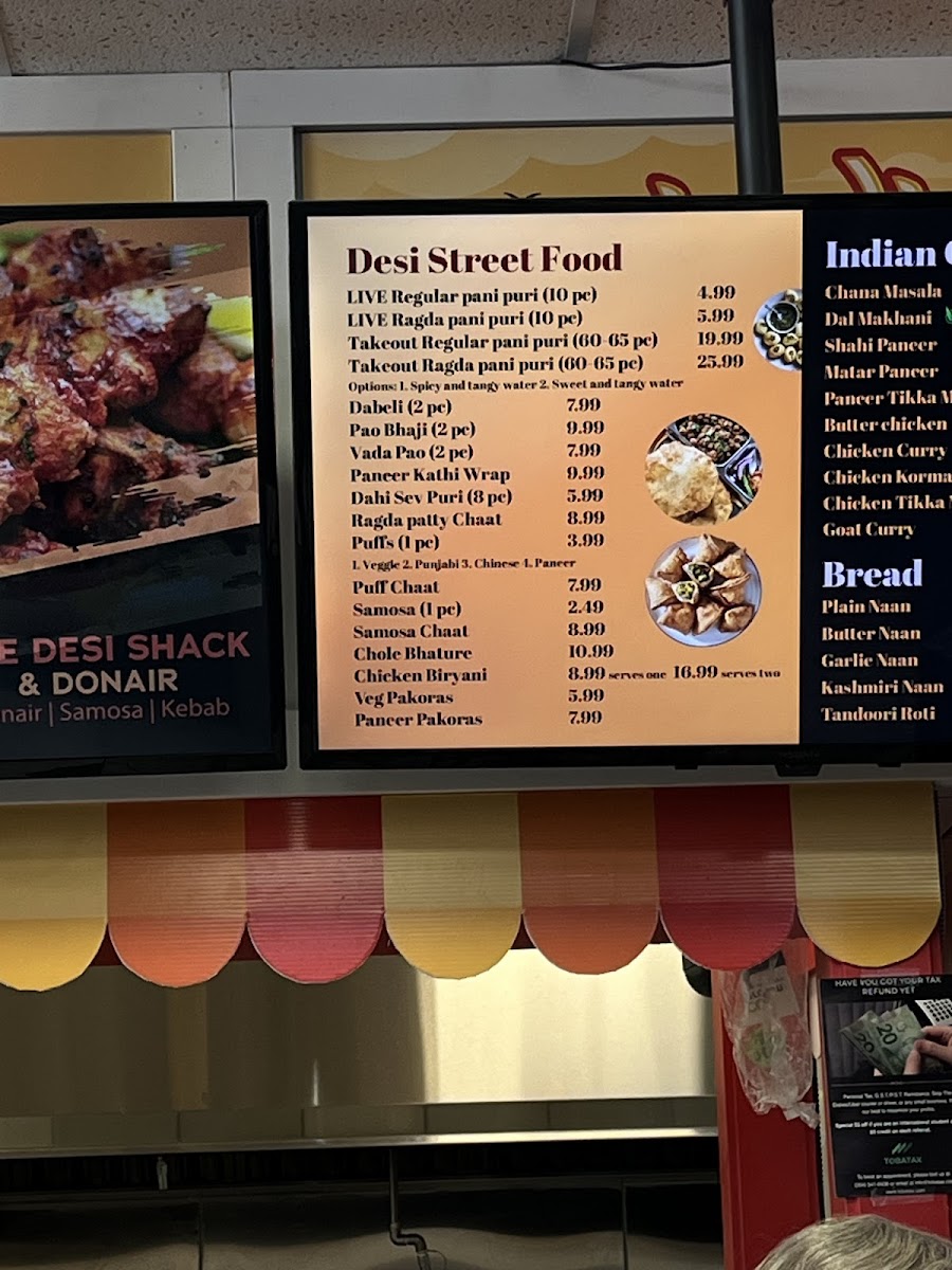 Menu The Desi Shack & Donair-6