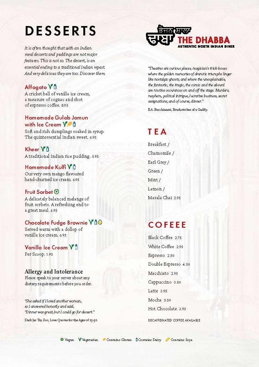 Menu The Dhabba-7