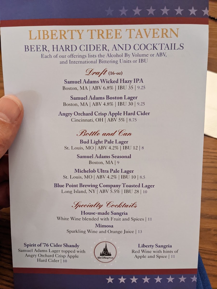 Menu The Diamond Horseshoe-6