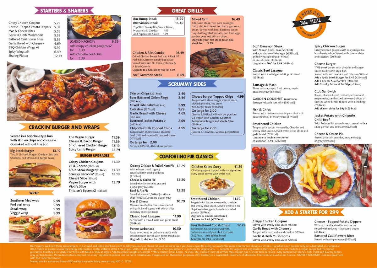Menu The Dilke Indian Bar & Grill-2