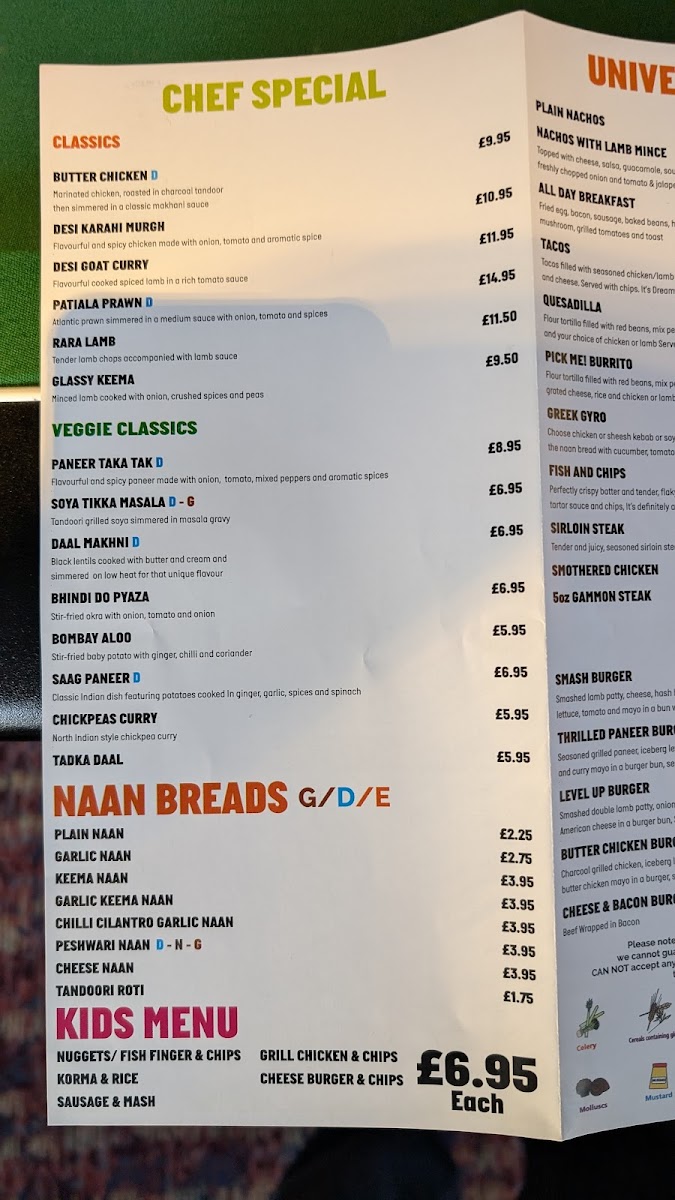 Menu The Dilke Indian Bar & Grill-6