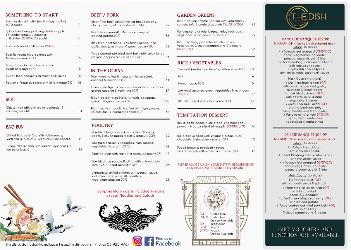 Menu The Dish-1