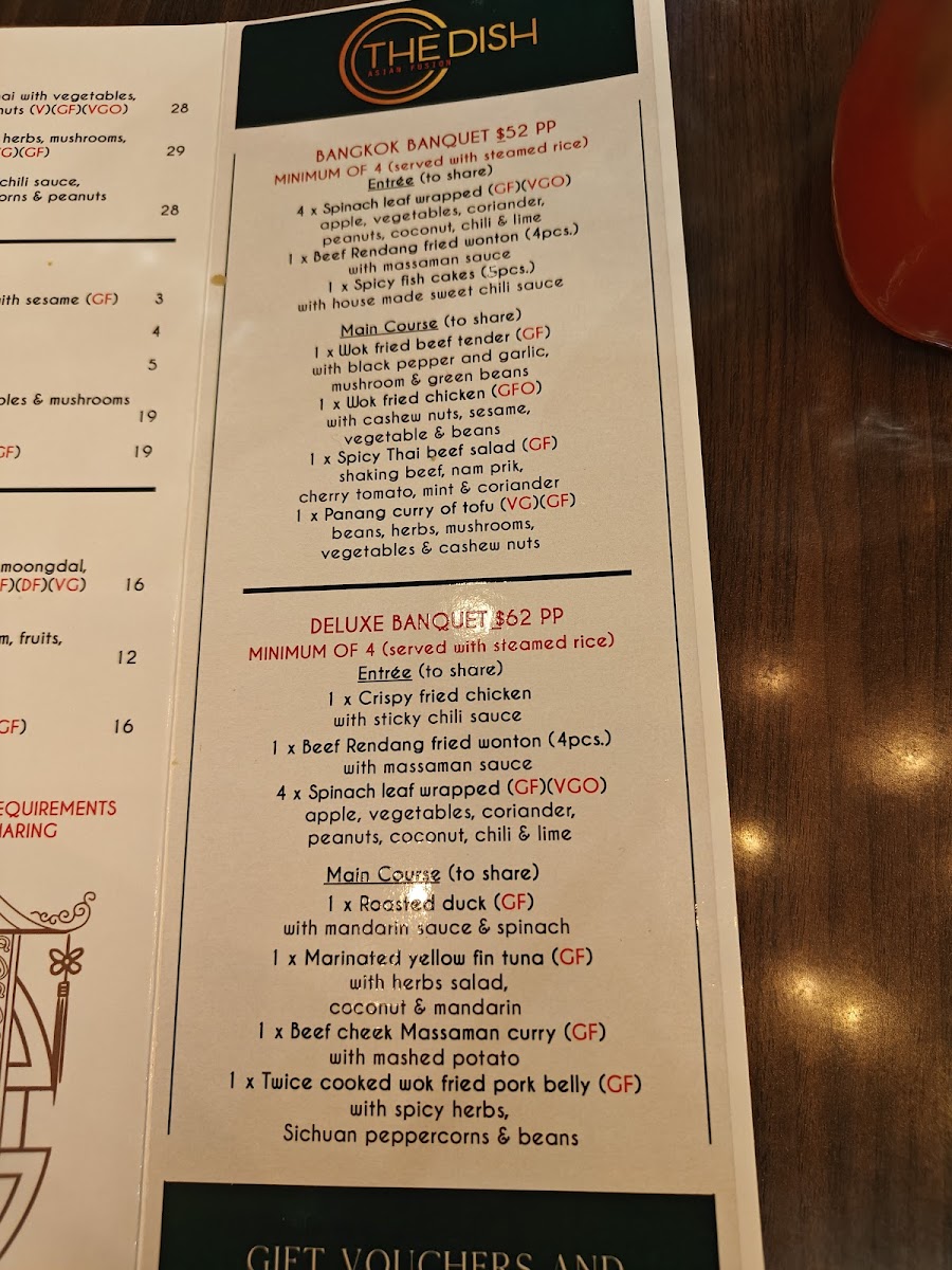 Menu The Dish-10