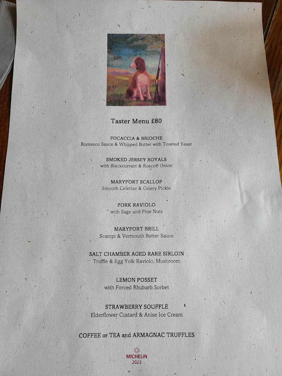 Menu The Dog And Gun Inn-4